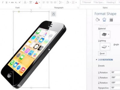 Дизайнер из Чехии воссоздал интерфейс iOS 7 в Microsoft Word 